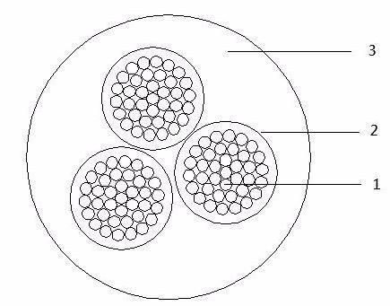 H07RN-F 4 core Rubber Flexible Trailing Cable 1.5mm Rubber Cable