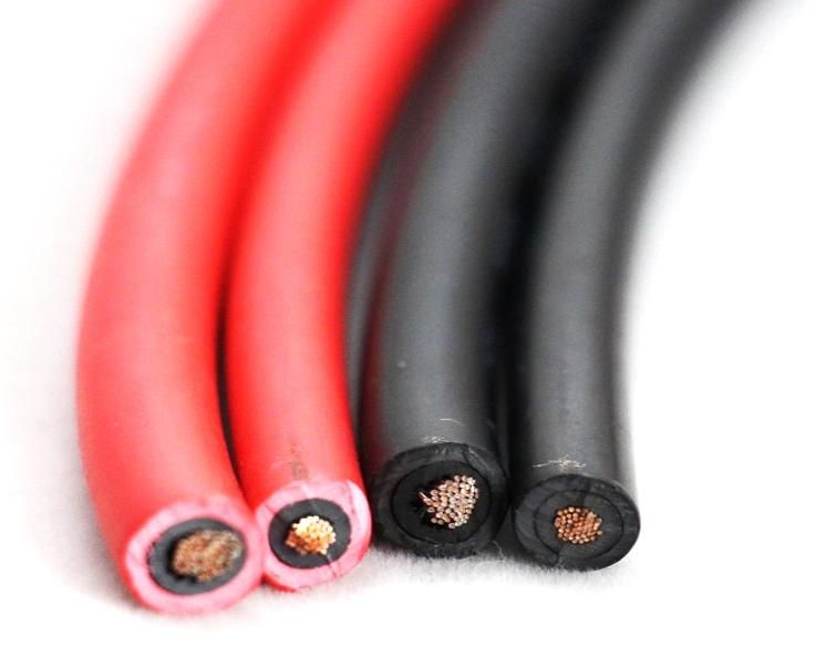4mm2 6mm2 Xlpo XLPE Solar System Panel AC Electrical Photovoltaic Wire DC PV1-F TUV Single Core Power PV Solar Cable