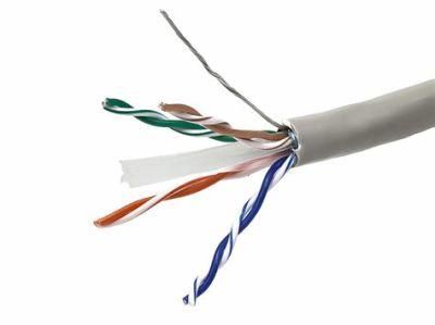CE Approved Color: Black CAT6 PE Jacket Cat 6 Cable