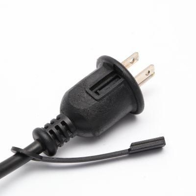 UL CSA Three Pin Plug America AC Power Cord with 5A Fuse NEMA 5-15p