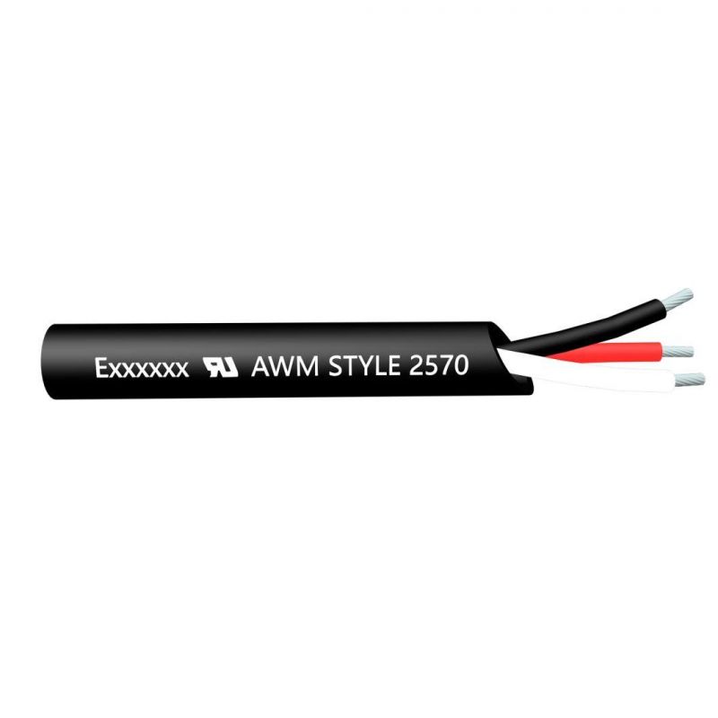 UV Resistance Electronics Internal Wiring PVC Sheath Power Cable UL2570