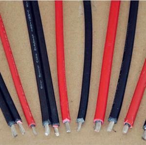 DC PV Cable, Hudrolysis Resistant Flat Solar Cable 1*4mm2 1*6mm2