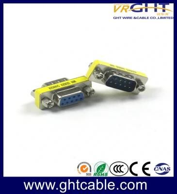 dB9 Male to dB9 Female Connector D-SUB 9in
