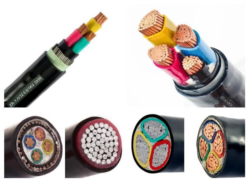0.6/1kv 4 Core Armoured Cable 120mm PVC Armoured Power Cable
