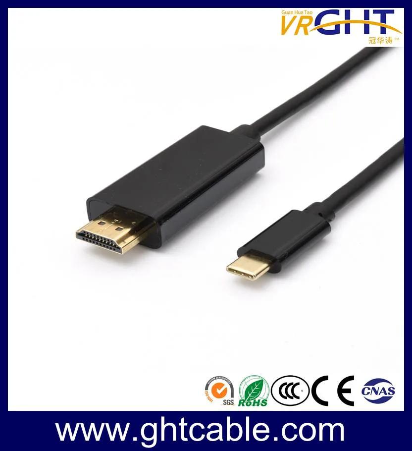 USB 3.1 Type C to HDMI Adapter Connector HDTV Cable