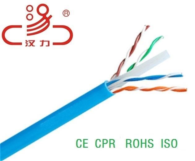 CAT6 LAN Cable UTP CAT6&CAT6 CPR&Cmr 23AWG Network Cable