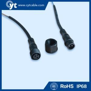 M 15 2 Pin Waterproof Cable with Male and Female Connector