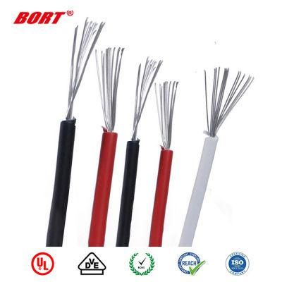 Electrical Wire Cable UL1007 26/0.254mm Ts 1.1mm Passing UL VW-1 CSA FT1 Test