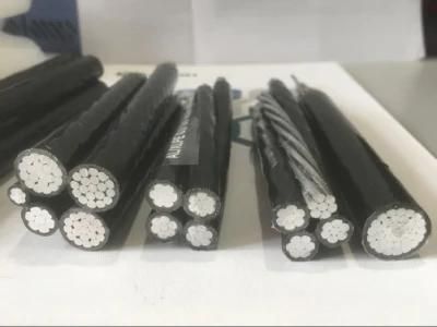Power Transmitting Al/Al Alloy/Cu Conductor XLPE ABC Cable 16mm2