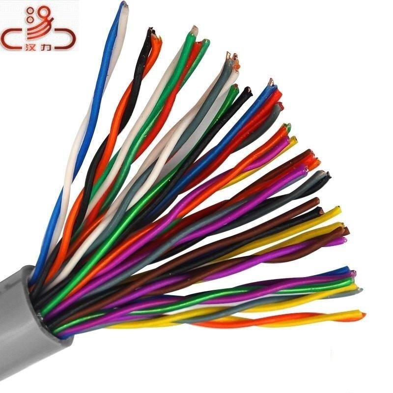 Drop Wire 1X2X0.5cu+Steel Wire Telephone Cable