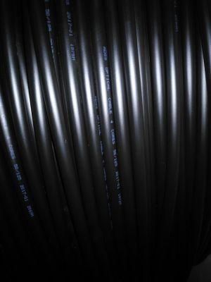 All Dielectric Aramid Yarn Armor Double Jacket Aerial ADSS Fiber Optic Cable