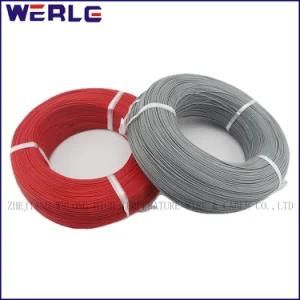 Electric Wire UL1332 FEP Teflon High Temperature Tinned Copper Insulated Wire Gray