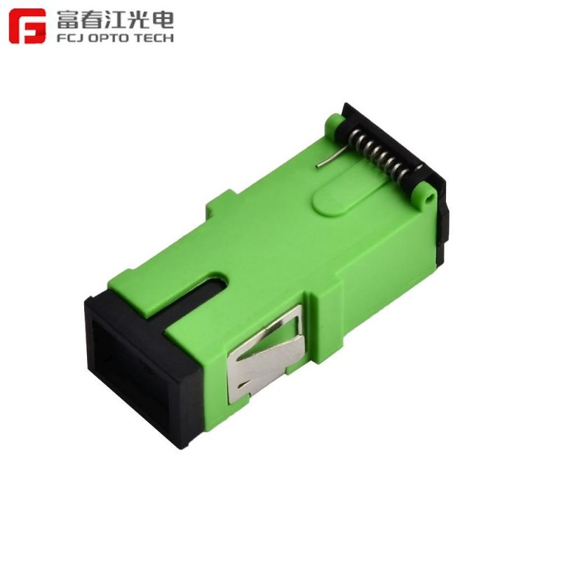 Good Interchangeability Sc/Upc Fiber Optic Adapter Singlemode Active Aoc Sc APC Cable Simplex Fiber Optic Coupler Adapter for Sale