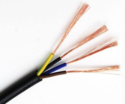 PVC Insulated &amp; Sheathed Control Flex Cable Colored Cores