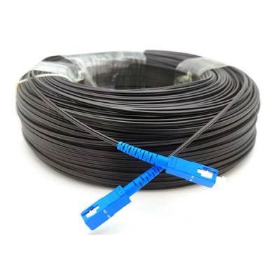 Sc/APC FTTH Drop Cable Singlemode Simplex Butterfly Flat Indoor Patch Cord
