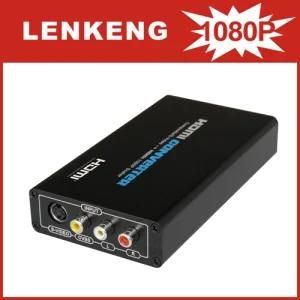 Composite Video to HDMI Converter With 1080P Upscaler