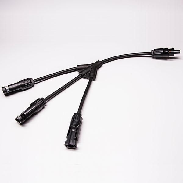 Ce TUV Waterproof IP67 1000V DC Mc4 Wire Connector