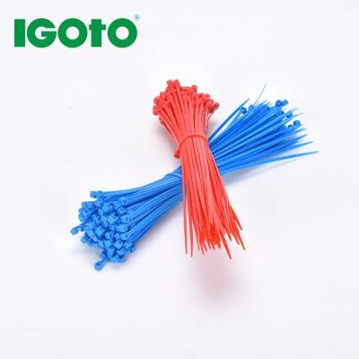 Good Quality Customized Colorful Plastic Self-Locking Nylon 66 Wire Cable Ties Zip Ties