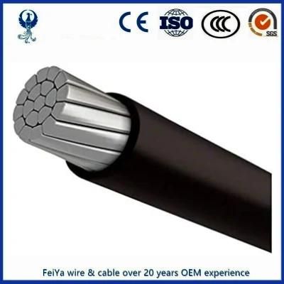 600V 4/0AWG AAAC Aluminum Alloy Conductor Silane Cross-Linked Polyethylene XLPE Insulation Xhhw Cable