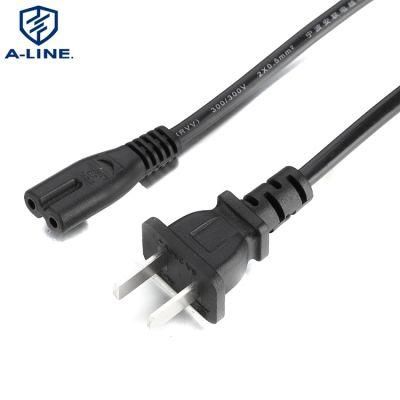 UL Approved Us NEMA1-15p 2pins Camera Power Cord Factory