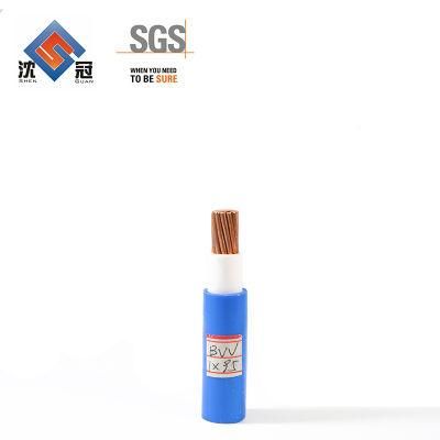 Low Voltage Unpaired 11.4 mm Dia 3X2.5 mm2 Polyvinyl Chloride Insulation Cable Wire