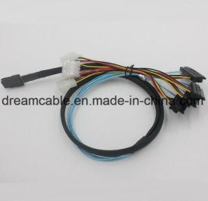 Sff-8087 Mini Sas 36p to Sff-8482 Sas 22p Cable