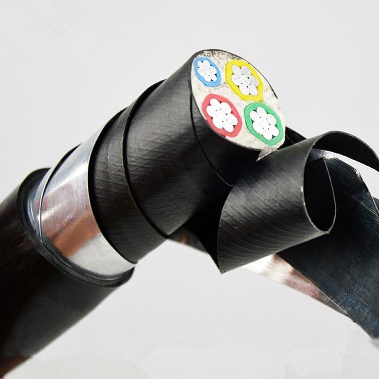 5 Cores Aluminium Cable Yjlv22 3*240 Low Voltage 0.6 1kv