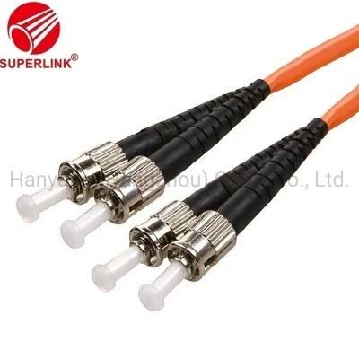 Patch Cord Optical Cable Communication Cable St St Single Mode Orange