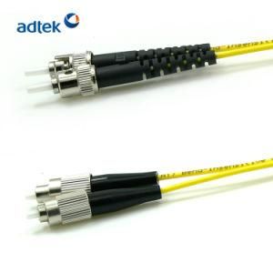 St/Upc-FC/Upc Duplex 2.0mm 9/125 Singlemode PVC Yellow Patch Cable