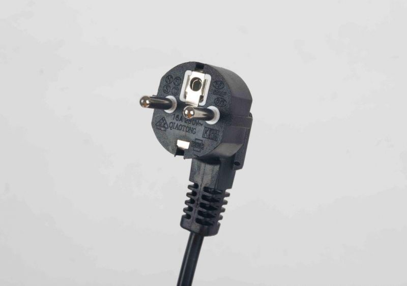 Kc 3 Pin 16A Plug Extension Cable with Socket