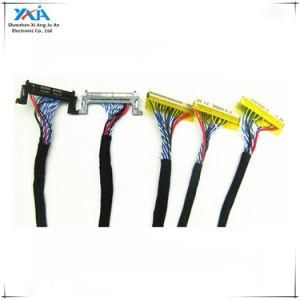Xaja I-Pex 20453-20455 40pin 1CH 6 Bit Lvds Cable for 7/8/10.1/11.6/12.5/13.3/14/15.6&quot; LCD/LED Panel Display