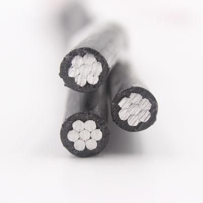 Low Voltage XLPE/PE Insulation 3X10mm2 Aluminum Conductor ABC Cable