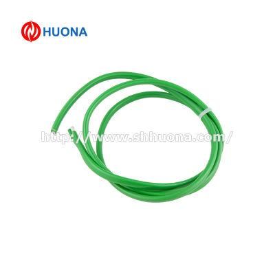 25AWG PTFE Insulated K Type Thermocouple Extension Wire with White and Green Color Code