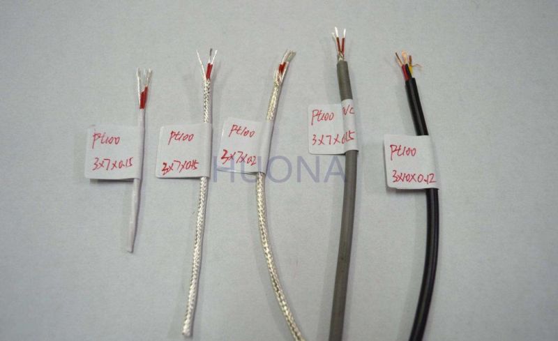 China Cable PT100 Cable Thermocouple Stranded Wire 7*0.2mm with PTFE Insulation