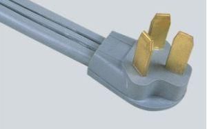 UL/cUL Approval Range Power Supply Cord Range and Dryer