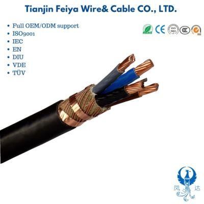 Cu/XLPE/Cws/CT/PVC Protective Copper Tape N2xcy Yxc7V Concentration Power Cable
