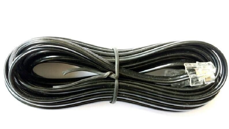RJ45 8p8c Indoor Telephone Cable/Telephone Line Cord Black Color