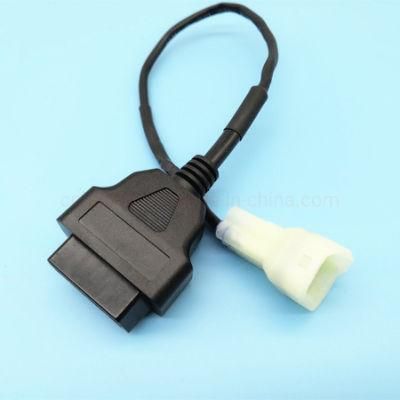 Kawasaki 6 Pin Connector OBD II Diagnostic Harness Electronic Cable