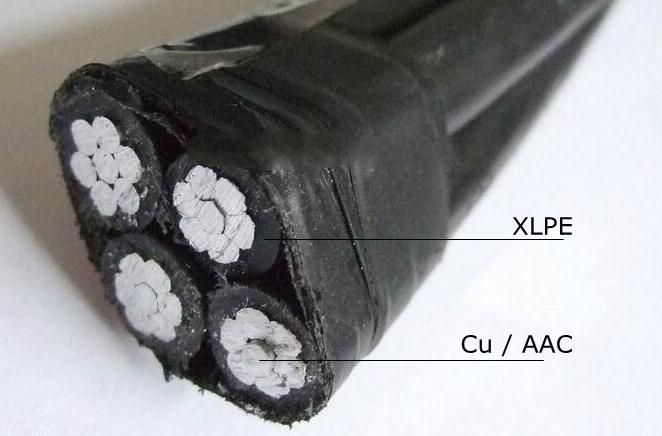 ABC-D 1kv Overhead Double-Insulated Spiral Cable for Power Distribution