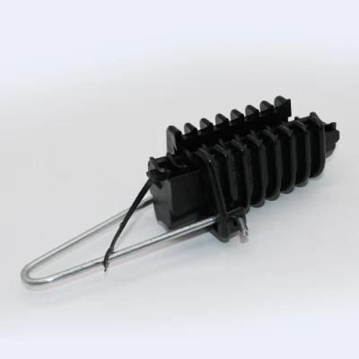 FTTH Fittings ADSS Cable Dead End Clamp Nylon Anchor Clamp