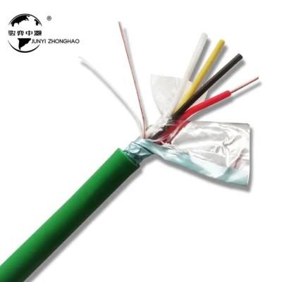 Multi-Conductor, Unshielded Control Cable Bare Copper XLPE Insulated Halogen-Free Flame Retardant Fire Alarm Cable