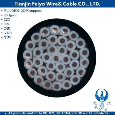 PVC Elevator Cable Liycy Cy LSZH Control Cable 300/500V Flexible Cu/Hf/Petp/Tcwb/LSZH (BS 6500/BS EN 50525-3-11) Control Cable