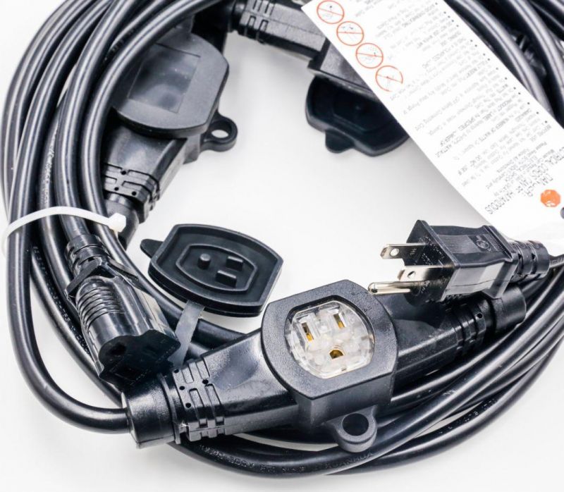 Extension Cords with 5 Sockets Multi-Socket Extension Cord
