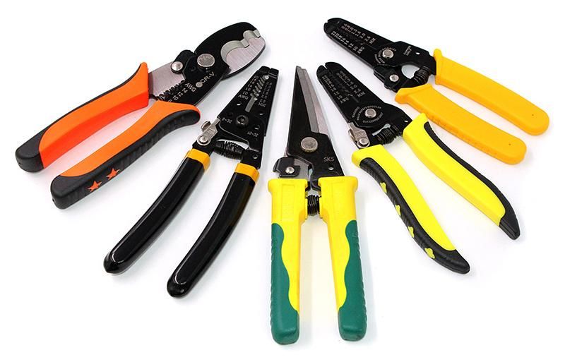 Multifunctional Hand Tools Cable Stripping Pliers Crimping Electrician Pliers Stripping Pliers