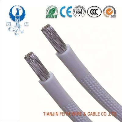 High Temperature Single-Core Glass Fiber Brainded Silicone Cables