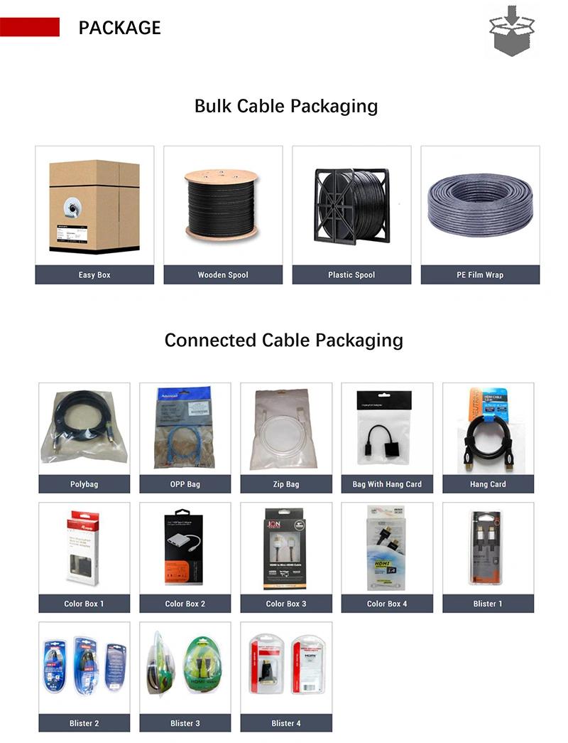 Ultraflex HD Base Cat. 6A Patch Cable, Cat. 6A S/FTP 4X2X AWG23/AWG26 Od: 6.0 mm Shield Cable CAT6 SFTP S/FTP SSTP S/Ssp Ethernet Patch Cord Cable