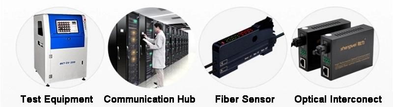 PVC Singlemode Dx E2000/Upc to LC/Upc Fiber Optic Cable