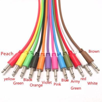 Eurorack Modular Mono DC 3.5mm Aux Audio Patch Cable