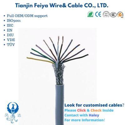 PVC Building Wire PVC Insulation Material and Copper Conductor Material Signal Cable Liycy Control Cable