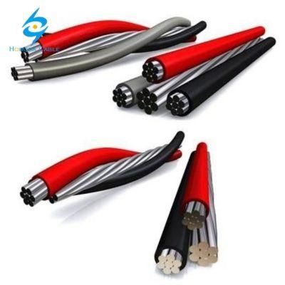 10mm 16mm Cabo Aluminio Duplex Triplex Quadriplex Multiplex Power Cable